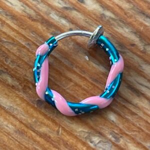 Fake piercing ring