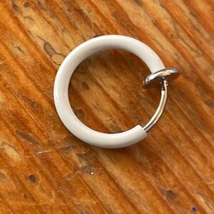 Fake piercing ring