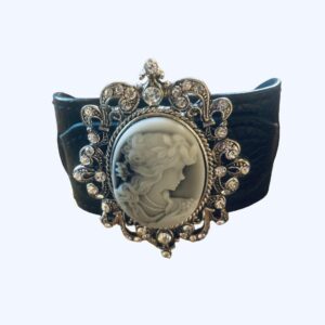 Came dam armband med strasstenar