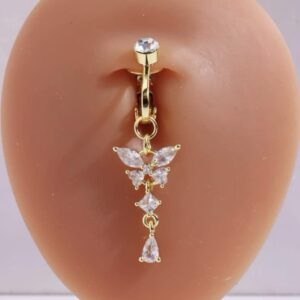 Fake navelpiercing 