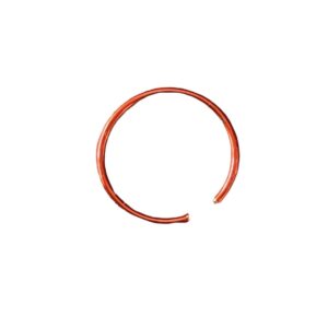 Fake piercing ring