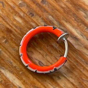 Fake piercing ring