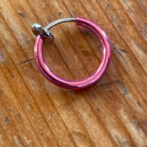 Fake piercing ring