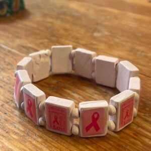 Rosa bandet armband