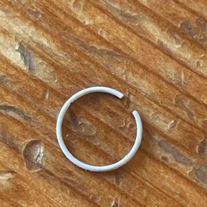 Fake piercing ring