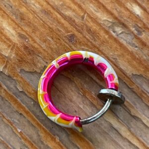 Fake piercing ring