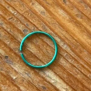 Fake piercing ring