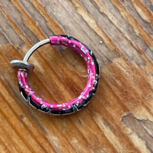 Fake piercing ring