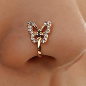 Fake näspiercing 