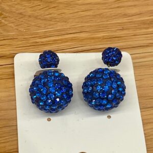Olivia blå swarovski boll.