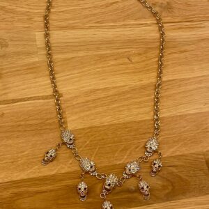 Diana döskalle halsband Rose