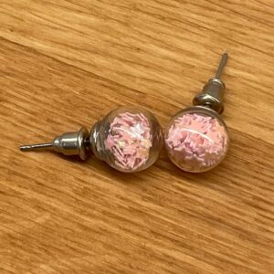 Disco boll rosa stjärnor