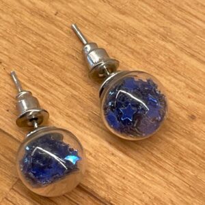 Disco boll vita stjärnor