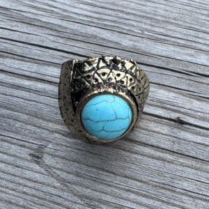 Ring med turkos sten Lisa