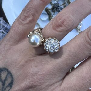 Ring Pearls Stl 18