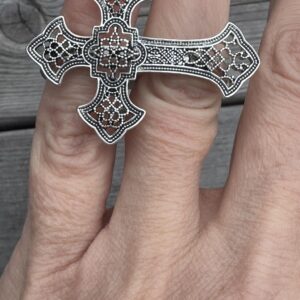 Ring Dubbelring Cross Stl 15-16
