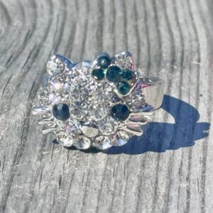 Ring Hello Kitty Grön