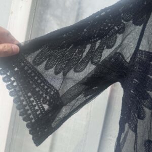 Snygg spets kimono Flowers
