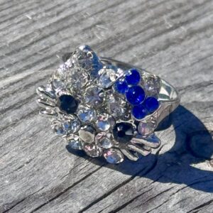 Ring Hello Kitty Blå