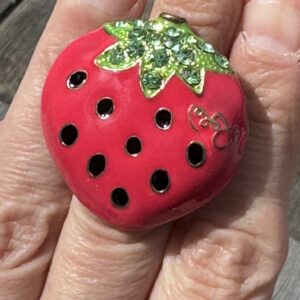 Ring Strawberry Stl 16