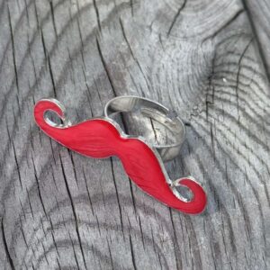 Ring Mustasch Red