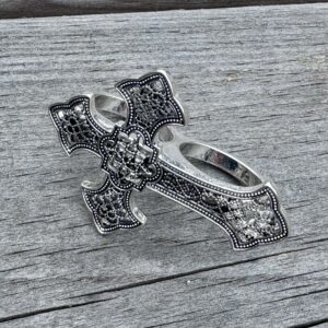 Ring Dubbelring Cross Stl 15-16