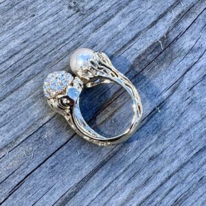 Ring Pearls Stl 18