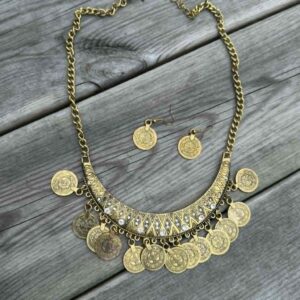 Halsband och örhängen Set Lindi