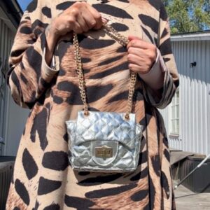 Handväska Chantel silver